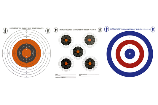 Practice Coloured Targets - Qty 100