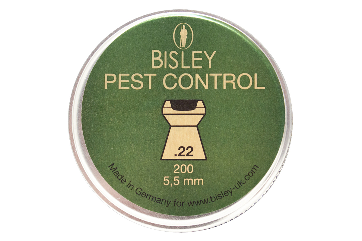 BISLEY PEST CONTROL .22 AIR PELLETS - (200)| Morgans Air Gun Centre