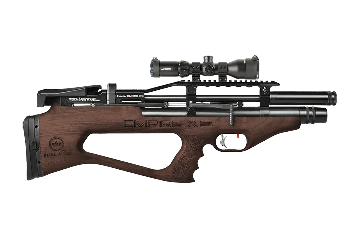 Kral Empire XS PCP .22 Walnut Air Rifle